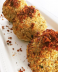 Mac and Cheese Balls with Buffalo Sauce and 'Bacon' Dust (6)